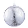 8" Silver Glass Ball -Christmas decorations 3384940733 1
