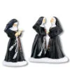 Alpine Village Sisters Of The Abbey Set -Christmas decorations 3440914534