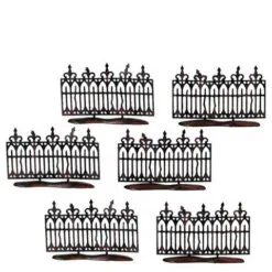 Halloween Accessoryn Spooky Wrought Iron Fence