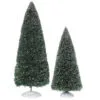 Village Accessory Bag-O-Frosted Topiaries Pack Of 2 -Christmas decorations 3440919845