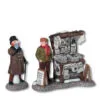 Dickens Village London Newspaper Stand -Christmas decorations 3440923792