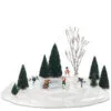 Village New Animated Skating Pond -Christmas decorations 3440948339