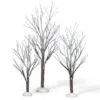 Village Accessory First Frost Trees Pack Of 3 -Christmas decorations 3440948377