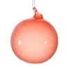 4" Pomegranate Bubblegum Glass Ornament Set Of 3 -Christmas decorations 4017343046c
