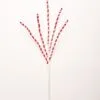 24" Frosted Peppermint Stick Spray Set Of 12 -Christmas decorations 4390204685