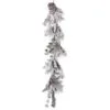 2 FT Snowy Pine Cone Garland -Christmas decorations 4390266820