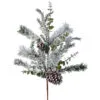 31" Snow Pinecone Eucalytus Set Of 6 -Christmas decorations 4390277014