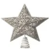 12" Champagne Glitter Star Tree Topper -Christmas decorations 4390303182