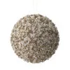 5.5" Champagne Diamond Ball Set Of 6 2 5.5" Champagne Diamond Ball Set Of 6 -Christmas decorations 4390303319