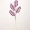 31" Lavender Magnolia Leaf Spray Set Of 6 -Christmas decorations 4390303728