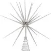16" Silver Starburst Tree Topper -Christmas decorations 4390304725 8b175ad7 e94e 458a 8c78 e64ca9abd859