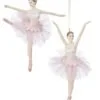 7.5" Ballerina Ornament Set Of 2 -Christmas decorations 4390316421 1