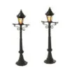 Village Accessory Uptown Street Lights Pack Of 2 -Christmas decorations 4554429868
