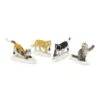 Village Accessory Stray Cat Strut Pack Of 4 -Christmas decorations 4554432815