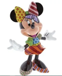 Romero Britto 8" Minnie Mouse Figurine -Christmas decorations 4554439873