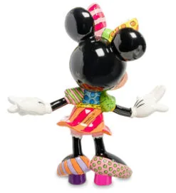 Romero Britto 8" Minnie Mouse Figurine -Christmas decorations 4554439873B