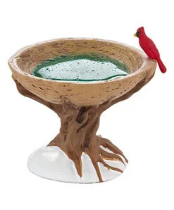 Village Accessory Woodland Bird Bath