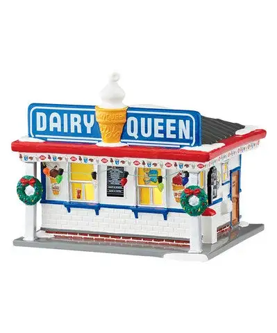 Snow Village Dairy Queen 3 Snow Village Dairy Queen