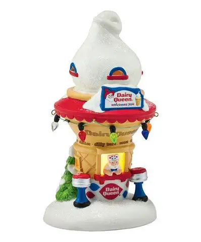 North Pole Santas Dairy Queen Cone House 3 North Pole Santas Dairy Queen Cone House