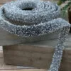 1" X 3 YD Silver Tinsel Garland Ribbon -Christmas decorations 4861204129