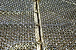 72" Gold Dupion Gem Ecrusted Tree Skirt -Christmas decorations 4861204153B