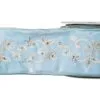 4" X 30 FT Arctic Blue Embroidered Ribbon -Christmas decorations 4889325226