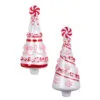 6" Assorted Peppermint Tree Ornament Set Of 2 -Christmas decorations 4889354177 1