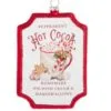 4.75" Red Hot Cocoa Ornament Set Of 6 -Christmas decorations 4889355391