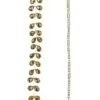 5.5 FT Gold Jeweled Vine Garland Set Of 2 -Christmas decorations 4889394263