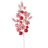 31" Peppermint Candies Spray Set Of 2 1 31" Peppermint Candies Spray Set Of 2 -Christmas decorations 4889397099