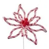16.5" Peppermint Floral Stem Set Of 2 -Christmas decorations 4889398133A
