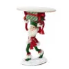 17" Santa Elf Hold Gift Tray -Christmas decorations 5414455566977