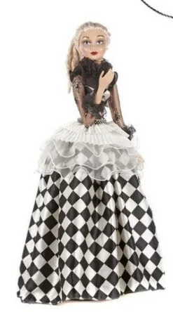 26" Commedia Pierrot Lady Doll