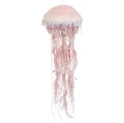 Mark Roberts 22" Pink Sparkle Jellyfish Ornament