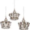 Mark Roberts 6" Jeweled Crown Assorted Ornament Set Of 6 -Christmas decorations 8003651286 1