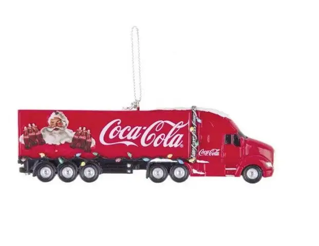 5" Coca-Cola Truck Ornament 3 5" Coca-Cola Truck Ornament