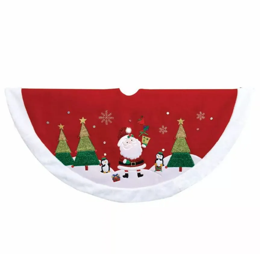 48" Holiday Decoration Tree Skirt 3 48" Holiday Decoration Tree Skirt