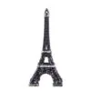6" Black & Silver Eiffel Tower Ornament Set Of 4 -Christmas decorations 8613158792 1