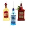 5" Assorted Alcohol Bottle Ornament Set Of 3 -Christmas decorations 8613183178
