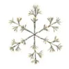 3 FT X 3.5 FT 480 LED Warm White Snowflake With Flashing Effect -Christmas decorations 8720194971048
