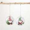 4" Gnome Disk Ornament Set Of 4 -Christmas decorations 8729367457 feff9527 e279 49c9 b486 72c60373eea6