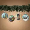 6" Holiday Gnome Assorted Ornament Set Of 4 2 6" Holiday Gnome Assorted Ornament Set Of 4 -Christmas decorations 8729370155