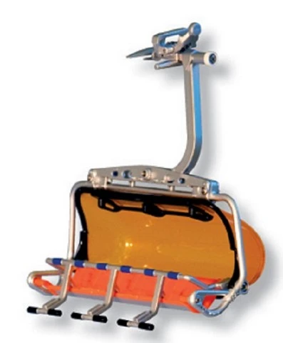 4" Orange & Black 6 Person Ski Lift Chair 1:32 Scale 3 4" Orange & Black 6 Person Ski Lift Chair 1:32 Scale