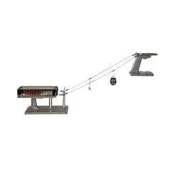13 FT Black & Grey Luxe Ski Lift 1:32 Scale