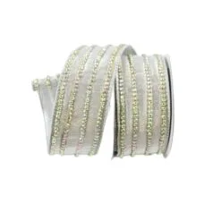 1.75" X 5 YD Butterfly Jewel Ribbon